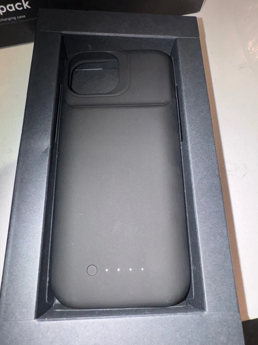 mophie Juice Pack battery case for iPhone 15 - Black